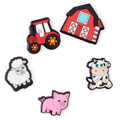 Cutesey Farm Animal 5 Pack Jibbitz Shoe Charm | Crocs Women / Men / Kids