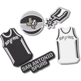NBA San Antonio Spurs 5 Pack Jibbitz™ charms | Crocs Women / Men