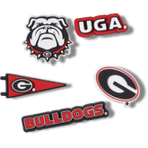 University of Georgia 5 Pack Jibbitz™ charms | Crocs Women / Men / Kids