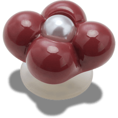 Expressive Floral Maroon Jibbitz™ charms | Crocs Women / Men