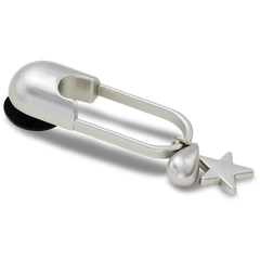 Silver Meta Safety Pin Jibbitz™ charms | Crocs Women / Men