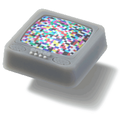 Lights Up Pixelated TV Jibbitz™ charms | Crocs Women / Men