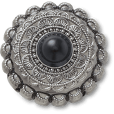 Silver and Black Emblem Jibbitz™ charms | Crocs Women / Men