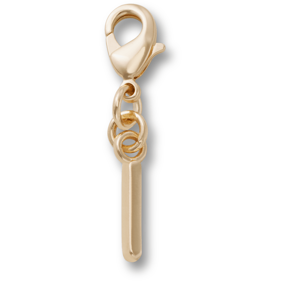 Gold Letter I Charm Jibbitz™ charms | Crocs Women / Men / Kids