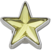 Silver and Green SMT Gem Star Jibbitz™ charms | Crocs Women / Men