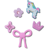 Sweet Pink Girls 5 Pack Jibbitz™ charms | Crocs Women / Men / Kids