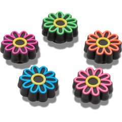 Lights Up Daisy 5 Pack Jibbitz Shoe Charm | Crocs Women / Men