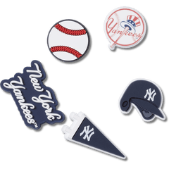 MLB New York Yankees 5 Pack Jibbitz™ charms | Crocs Women / Men / Kids