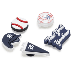 MLB New York Yankees 5 Pack Jibbitz™ charms | Crocs Women / Men / Kids