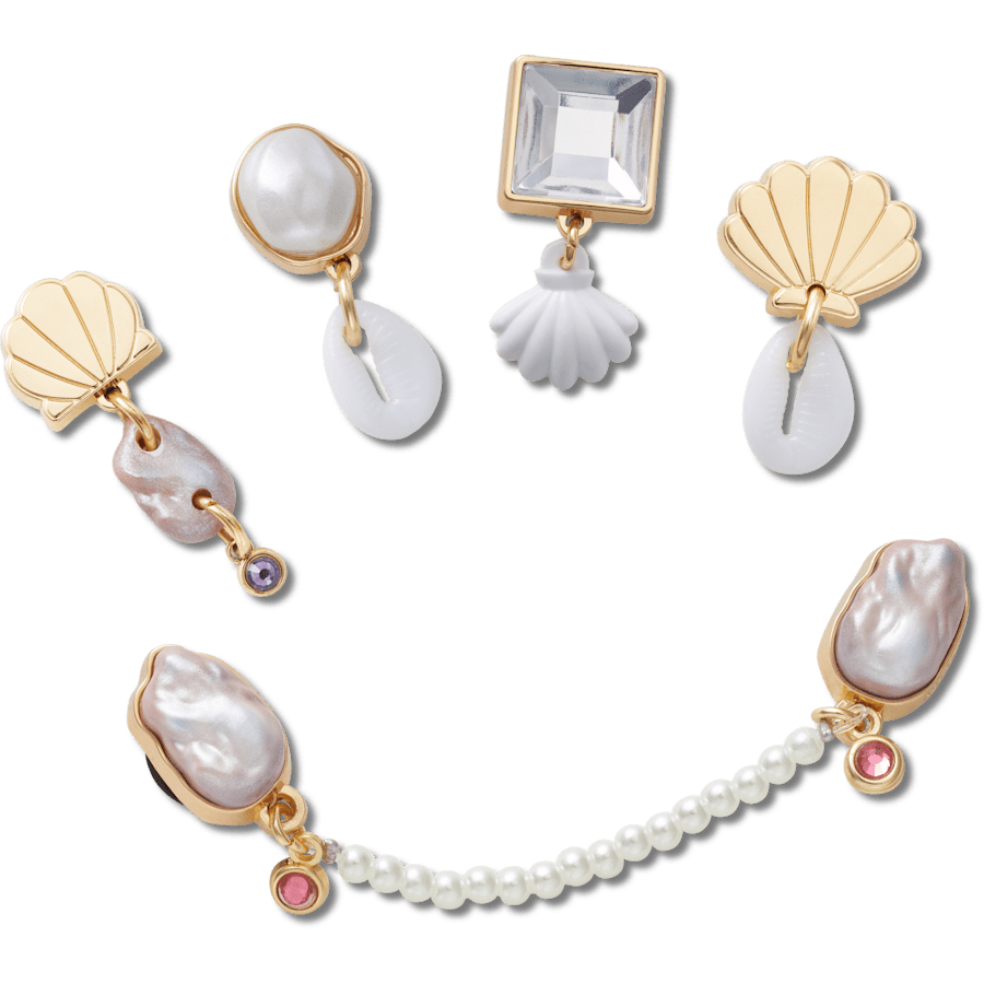 Elevated Pearl 5 Pack Jibbitz™ charms | Crocs Women / Men / Kids