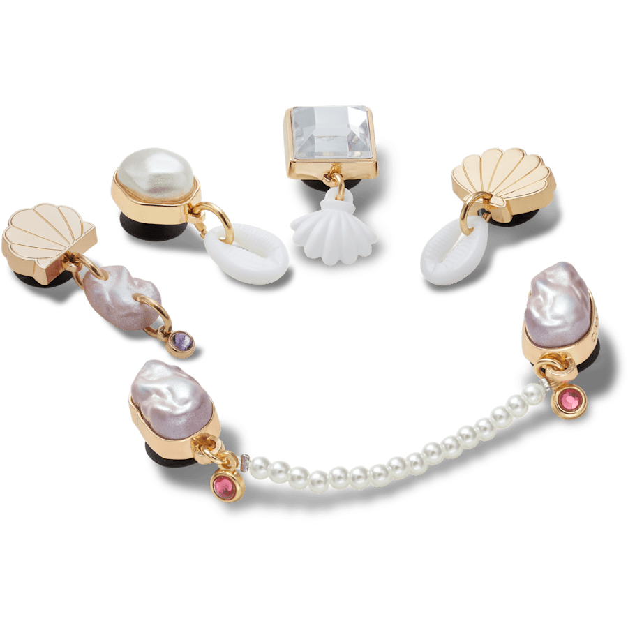 Elevated Pearl 5 Pack Jibbitz™ charms | Crocs Women / Men / Kids