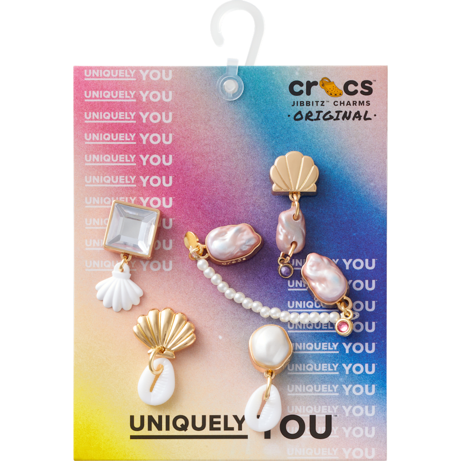 Elevated Pearl 5 Pack Jibbitz™ charms | Crocs Women / Men / Kids