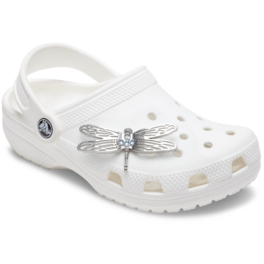 Silver Dragonfly Jibbitz™ charms | Crocs Women / Men