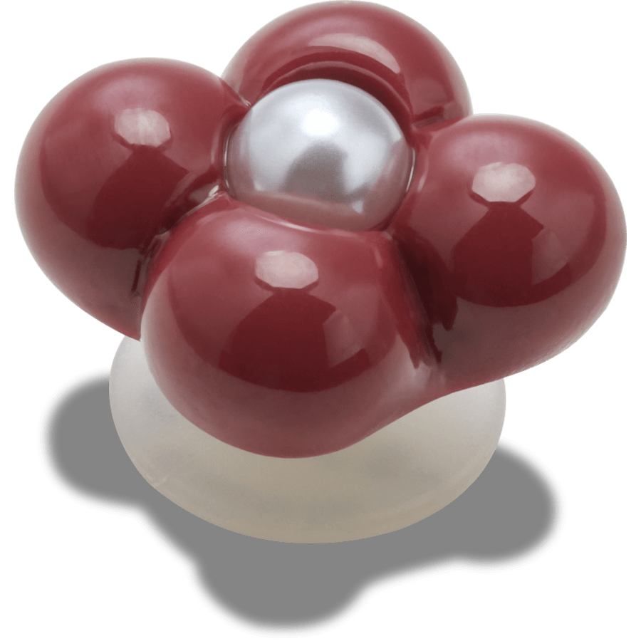 Expressive Floral Maroon Jibbitz™ charms | Crocs Women / Men