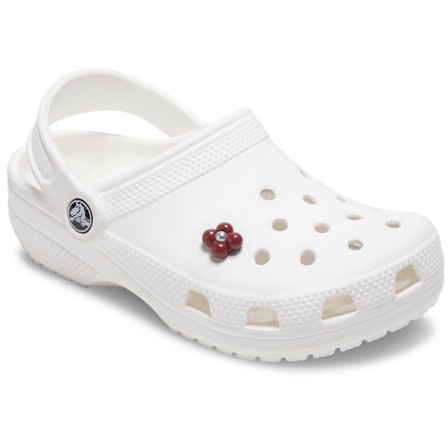 Expressive Floral Maroon Jibbitz™ charms | Crocs Women / Men