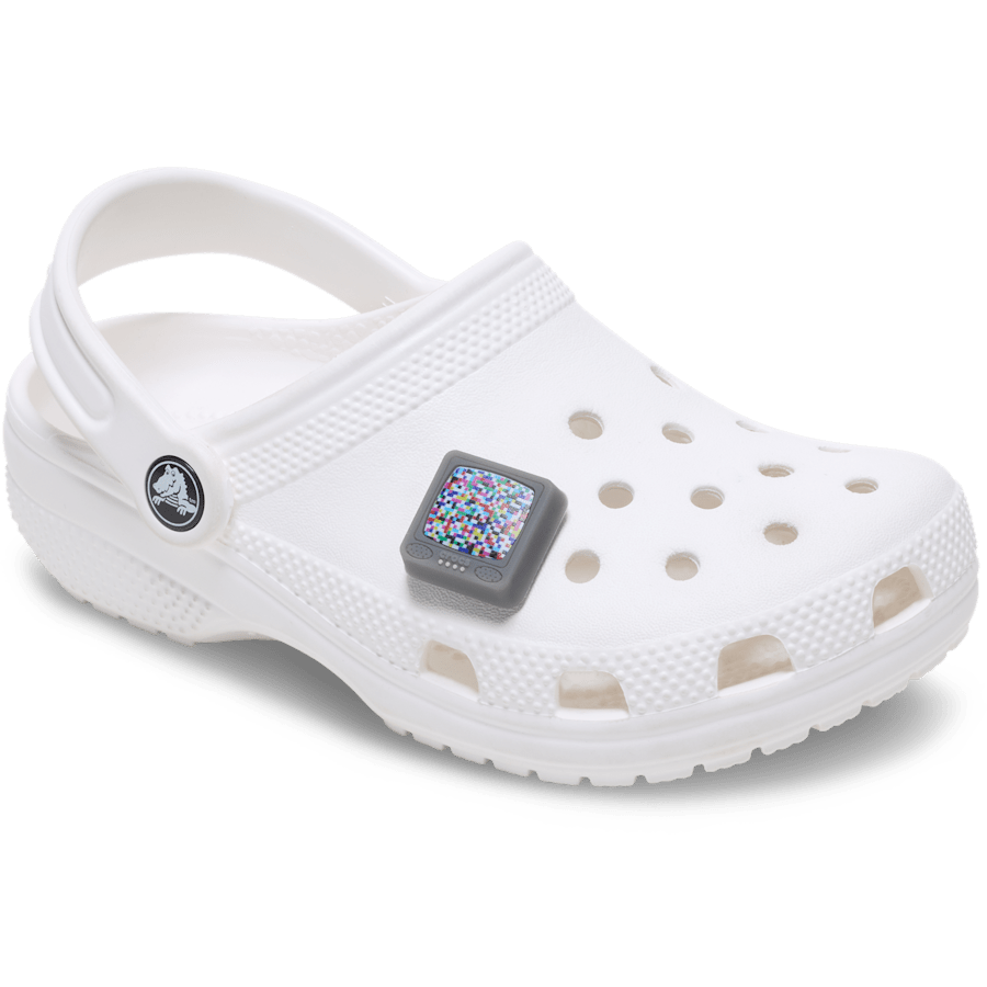 Lights Up Pixelated TV Jibbitz™ charms | Crocs Women / Men