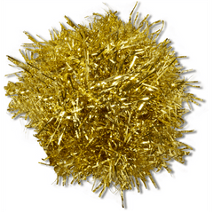 Gold Tinsel Pom Jibbitz™ charms | Crocs Women / Men