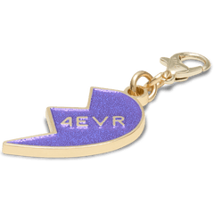 Purple Glitter BFF Charm Right Jibbitz Shoe Charm | Crocs Women / Men / Kids