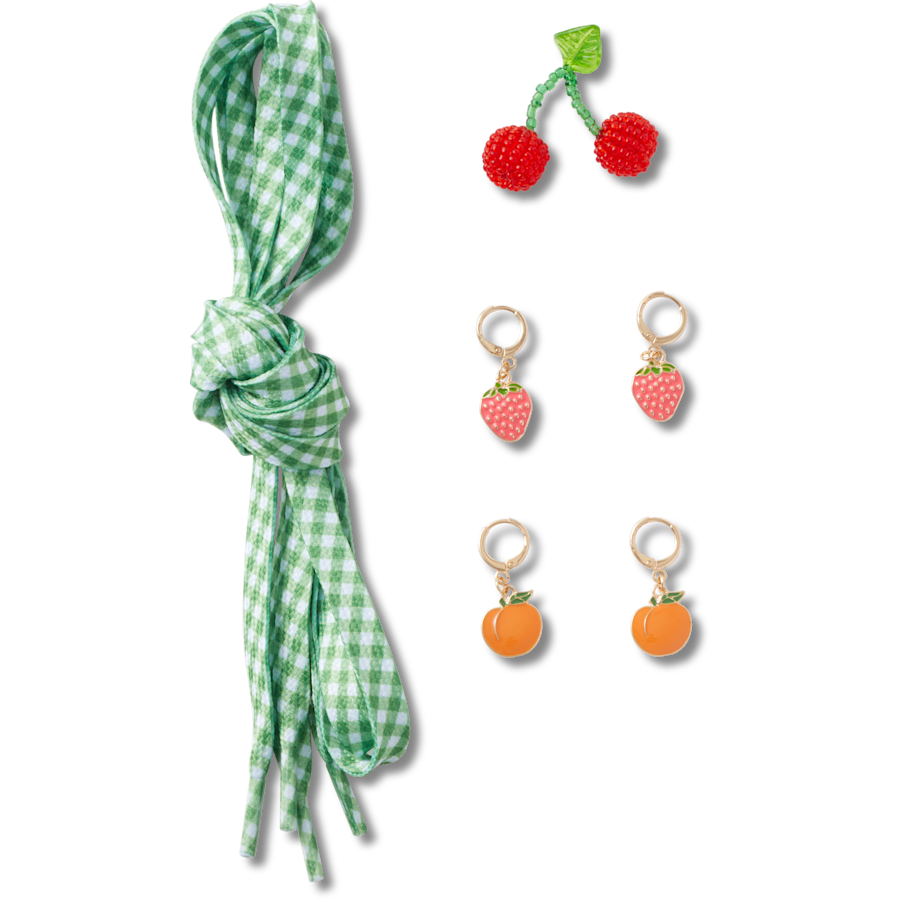 Laces and Fresh Fruits Charm Kit Jibbitz™ charms | Crocs Women / Kids