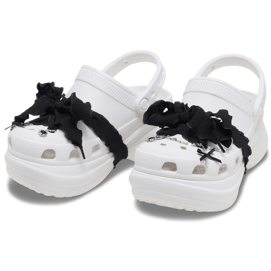 Laces and Dainty Bow Charm Kit Jibbitz Shoe Charm | Crocs Women / Kids