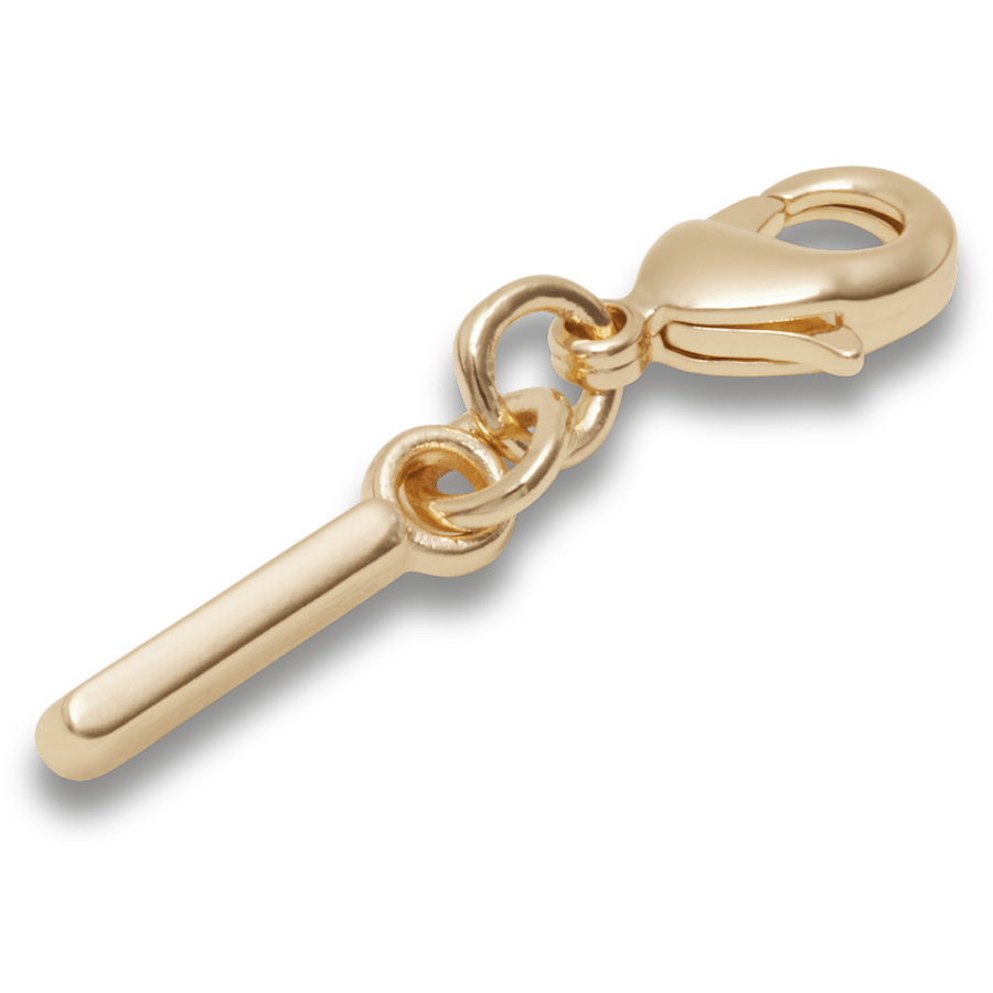 Gold Letter I Charm Jibbitz™ charms | Crocs Women / Men / Kids