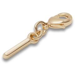 Gold Letter I Charm Jibbitz™ charms | Crocs Women / Men / Kids