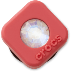 Red Square PVC SMT Gem Jibbitz™ charms | Crocs Women / Men