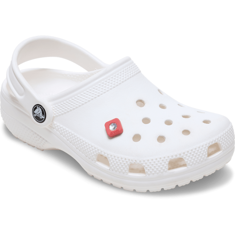 Red Square PVC SMT Gem Jibbitz™ charms | Crocs Women / Men