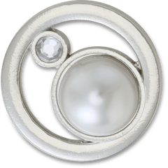 Silver Ring With Pearl Jibbitz™ charms | Crocs Women / Men