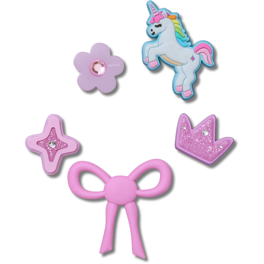 Sweet Pink Girls 5 Pack Jibbitz™ charms | Crocs Women / Men / Kids