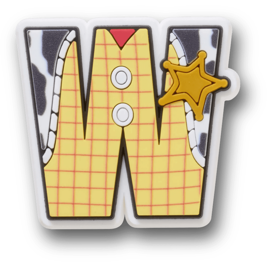 Disney Character Letter W Jibbitz™ charms | Crocs Women / Men / Kids