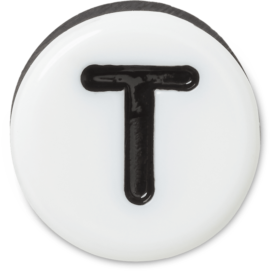 Tiny Friendship Letter A-Z Jibbitz™ charms | Crocs Women / Men