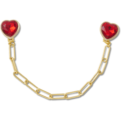 Gold Paperclip Bag Chain | Crocs Women / Kids