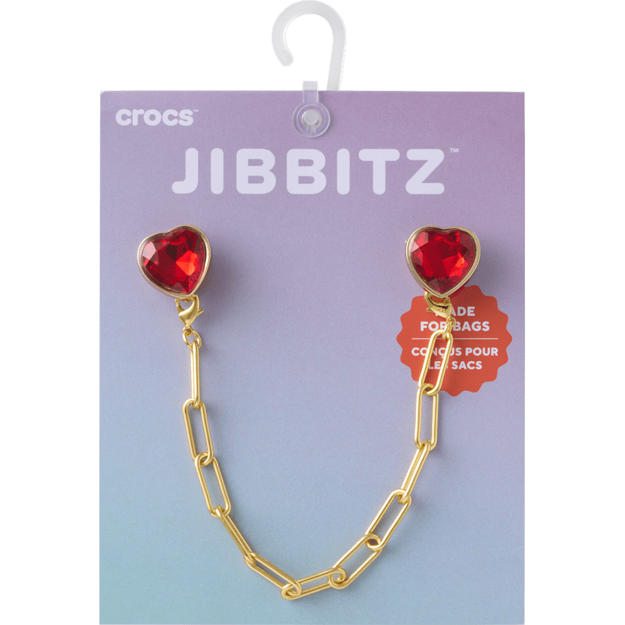 Gold Paperclip Bag Chain | Crocs Women / Kids