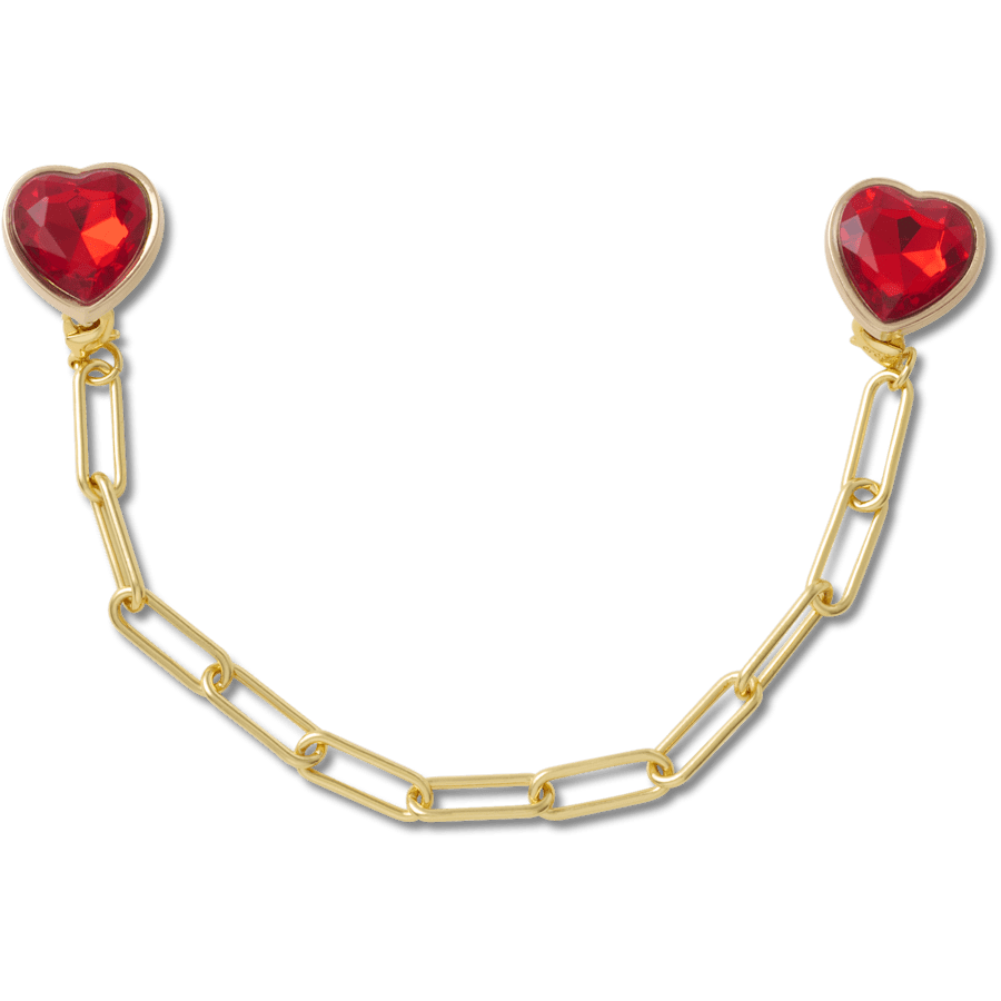 Gold Paperclip Bag Chain | Crocs Women / Kids