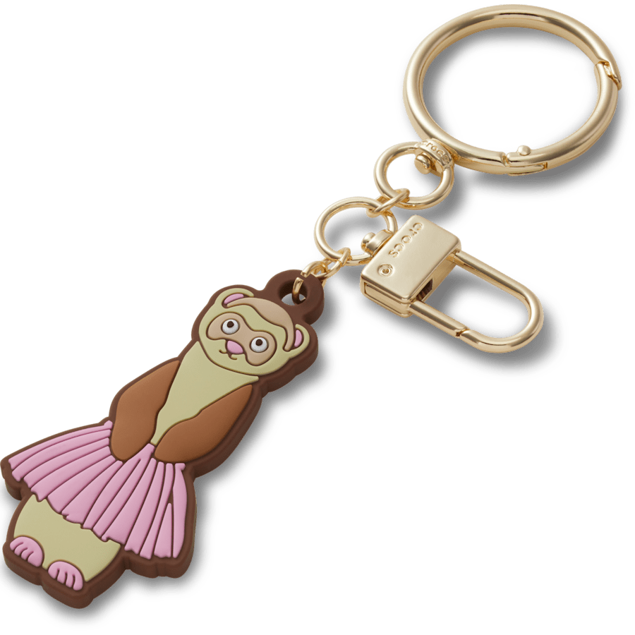 Ferret in a Tutu Bag Charm | Crocs Women / Kids