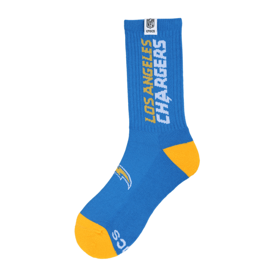 NFL Los Angeles Chargers Crocs Socks | Crocs Men