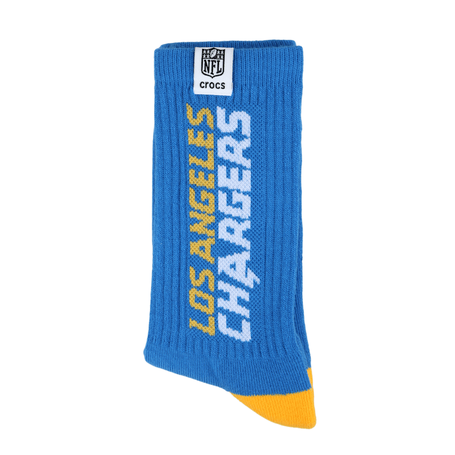 NFL Los Angeles Chargers Crocs Socks | Crocs Men