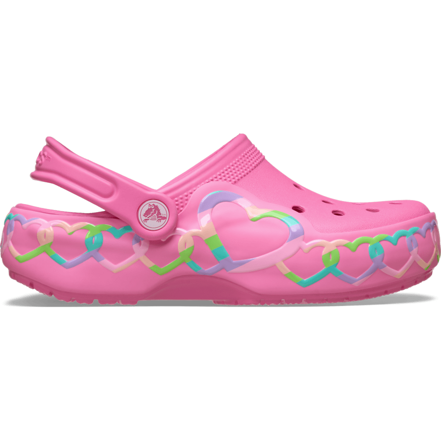 Kids' Classic Heart Lights Clog | Crocs Kids