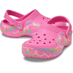 Kids' Classic Heart Lights Clog | Crocs Kids