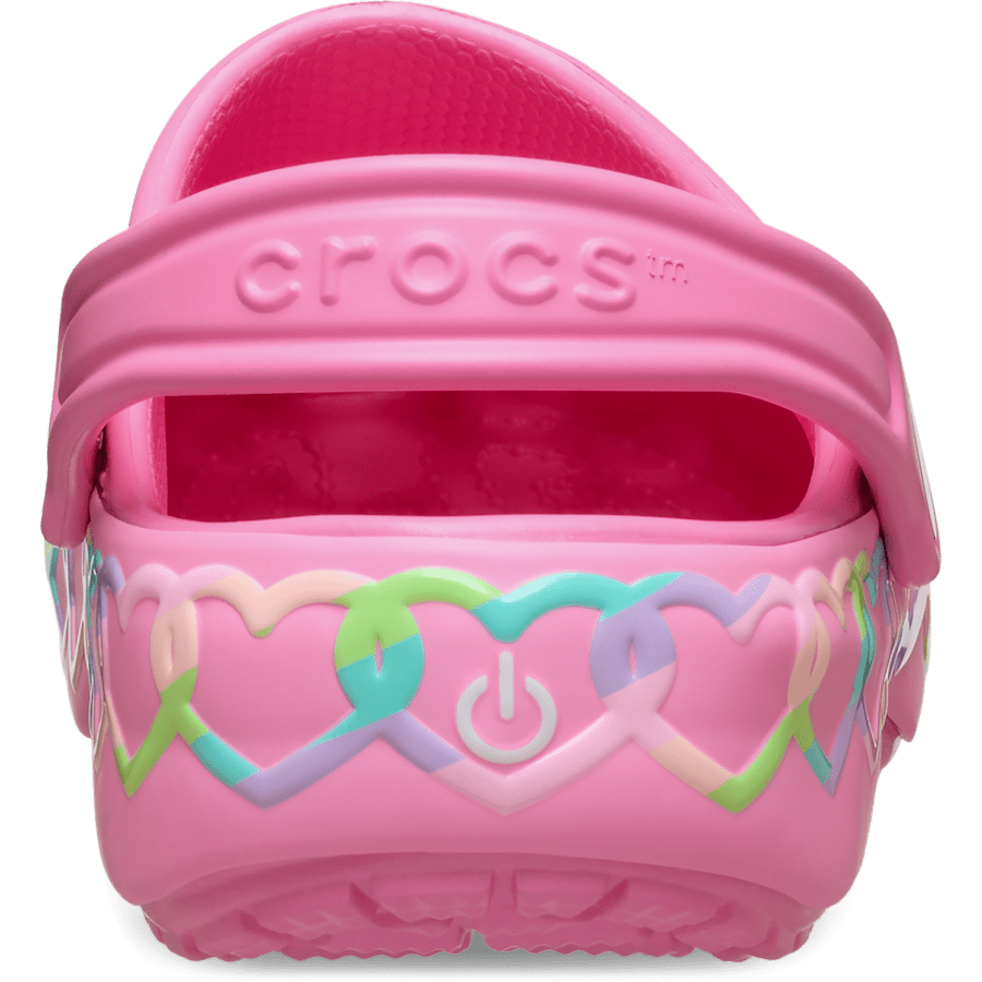 Kids' Classic Heart Lights Clog | Crocs Kids